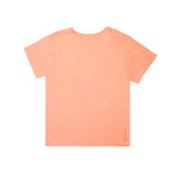Best women’s graphic k-pop lover tees, premium vintage t-shirts, Eco-friendly, sustainably made in Los Angeles, USA unique women’s graphic tees, oversized women's neon orange tee