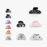 Swarovski Camellia Flower Claw Clip – Sparkle Tortoise Hair Accessory | Luxury Rhinestone Hair Clip, Maison Soyenne