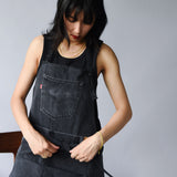 Upcycled levi's denim apron, vintage levi's apron, recycled levi’s apron, unisex levi's denim apron, made in usa best levi’s black apron