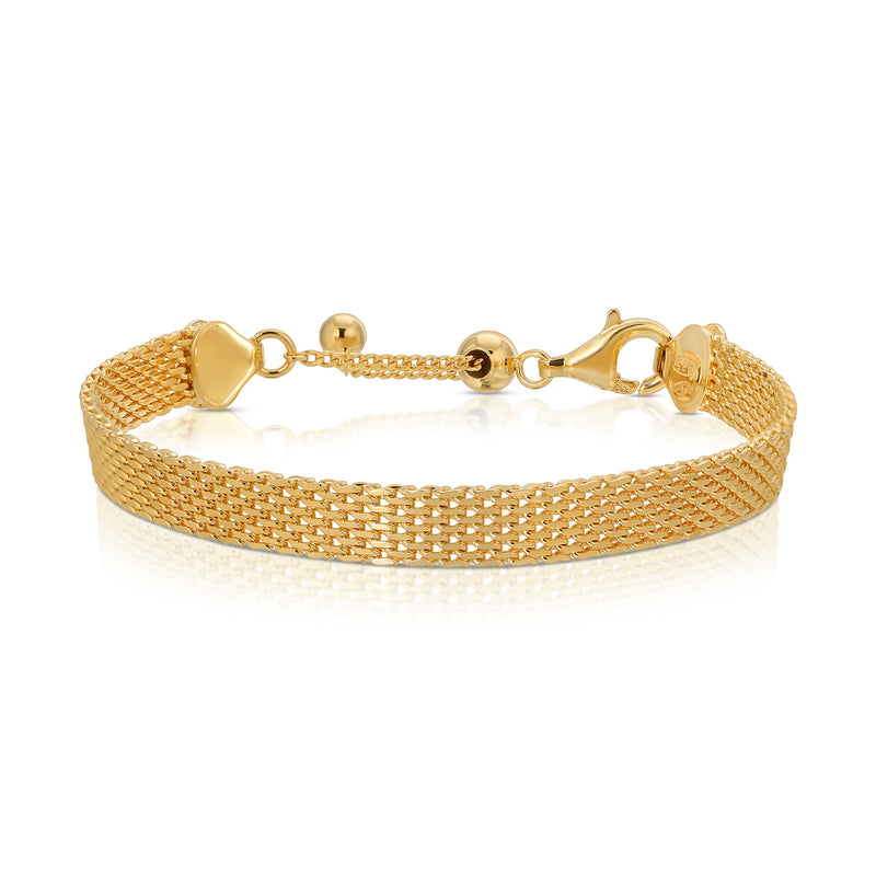 bold popcorn gold chain bracelet on 925 sterling silver, thick gold link chain bracelet, Maison Soyenne, Korean Jewelry, Holiday Gift Idea, Minimalist Jewelry