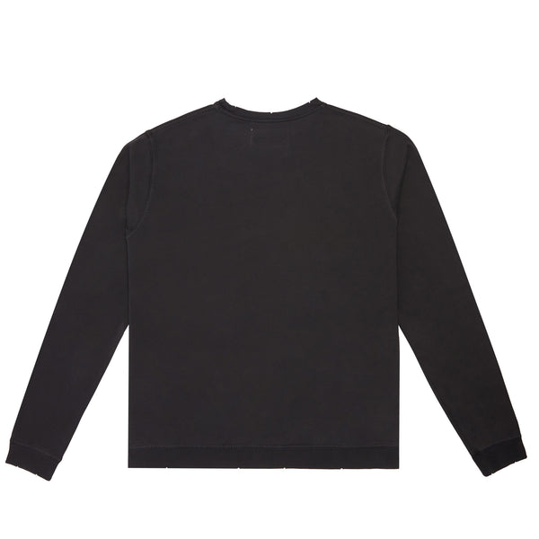 Premium Men's Graphic Sweatshirt Made in USA, Unisex Black Slogan Sweat, unisex lightweight fleece black sweatshirt, Maison Soyenne