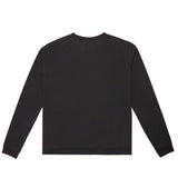 Best men's solid sweatshirt, eco-friendly made in USA, vintage luxury organic cotton unisex distressed black sweatshirt , maison soyenne