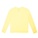 Luxury Men's Graphic Sweatshirt Made in USA, Unisex Star Sweat, yellow lightweight fleece sweatshirt, Maison Soyenne