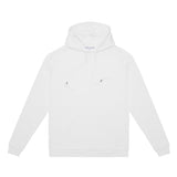 Eco-friendly made in USA best men's solid hoodie, vintage style pigment dyed luxury unisex organic cotton white hoodie, maison soyenne