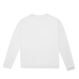 Best men's solid sweatshirt, eco-friendly made in USA, vintage luxury organic cotton unisex distressed white sweatshirt , maison soyenne
