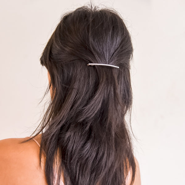 Luxury rhinestone hair pins, Swarovski crystal hair barrettes, Bride hairpins, Jewelry hair accessories