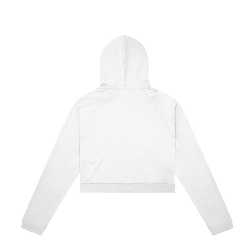 Premium Women's Graphic Hoodies Made in USA,  Family Lover Popover Oversized best white Crop Hoodies | Maison Soyenne